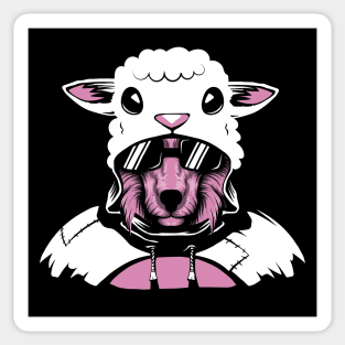 Wolf in sheep's clothing Sticker